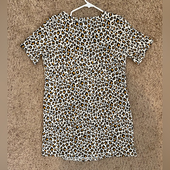 NEW Jenni Cheetah Pajama Dress size Small - Picture 4 of 10